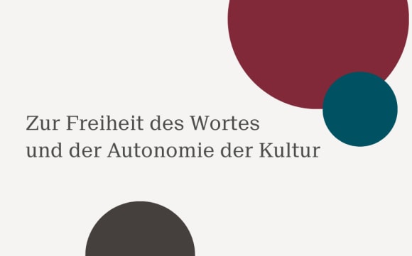 Zur Freiheit des Wortes und der Autonomie der Kultur