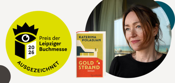 Katerina Poladjan erhält den Preis der Leipziger Buchmesse