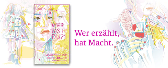 Das Banner zeigt das Cover des Buches 