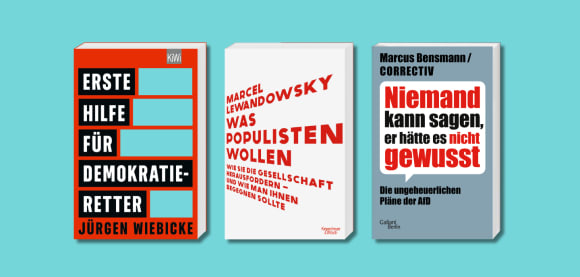 Bücher für Demokratie-Retter