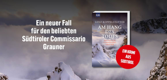 Lenz Koppelstätter Am Hang des Todes Buch Krimi Südtirol