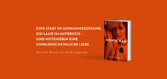 Banner zu «Monschau» von Steffen Kopetzky mit Buchabbildung