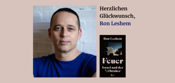 Herzlichen Glückwunsch, Ron Leshem
