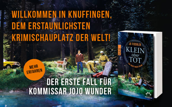 Willkommen in Knuffingen, dem erstaunlichsten Krimischauplatz der Welt! Der erste Fall für Kommissar Jojo Wunder. Jetzt mehr erfahren!