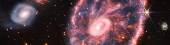James Webb und die Cartwheel Galaxy