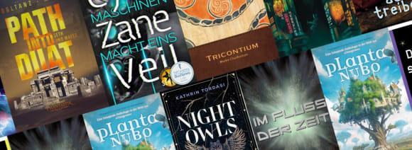 Collage aus den Covern einiger der im Artikel erwähnten Bücher