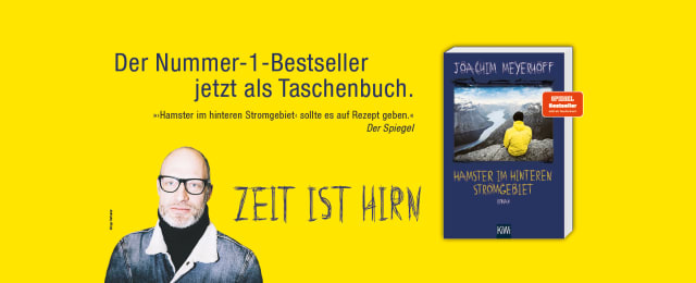 Banner Joachim Meyerhoff Hamster im hinteren Stromgebiet