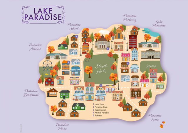 Karte von Lake Paradise