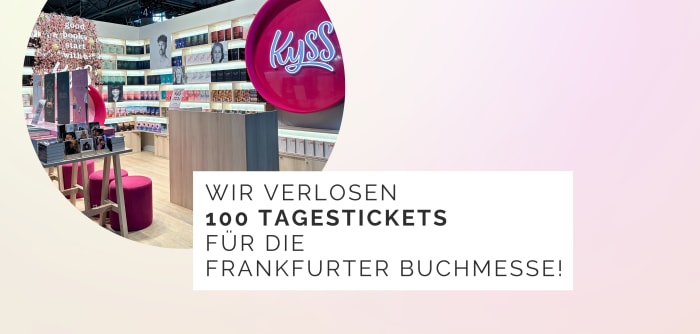 Wir verlosen 100 Tagestickets für die Frankfurter Buchmesse!