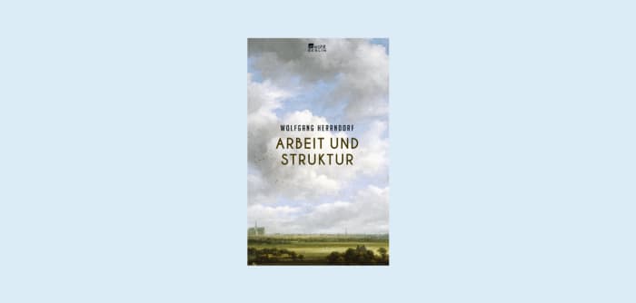 Cover zu Wolfgang Herrndorfs «Arbeit und Struktur» 