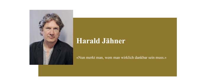 Banner zum Coronabeitrag von Harald Jähner
