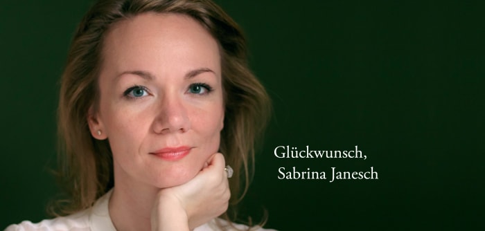 Glückwunsch, Sabrina Janesch
