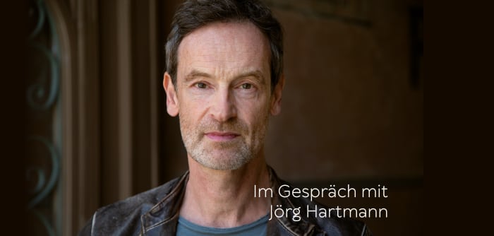 Der Schauspieler und Autor Jörg Hartmann