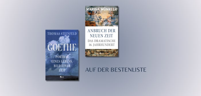 Herzlichen Glückwunsch an Marina Münkler und Thomas Steinfeld