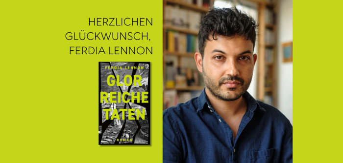 Ferdia Lennon auf der Shortlist des Waterstones Debut Fiction Prize 2024