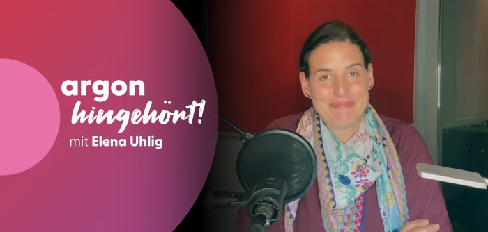 hingehört! Elena Uhlig über ihr Hörbuch »50 ist kein Tempolimit«