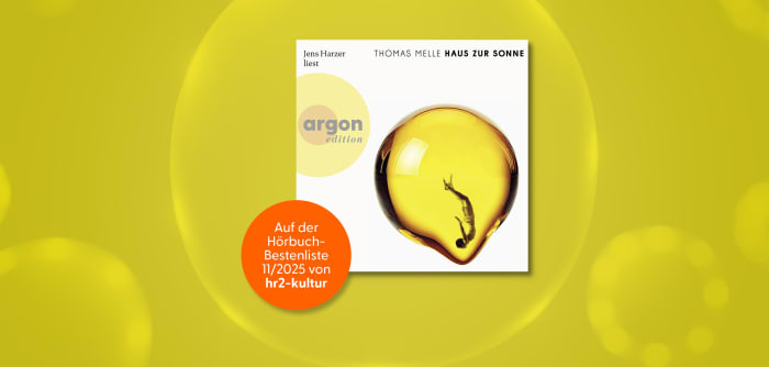 Thomas Melle auf der hr2-Hörbuchbestenliste im November 2025