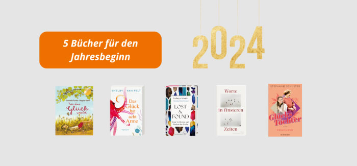 5 Bücher für den Jahresbeginn