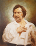 Portrait von Honoré de Balzac