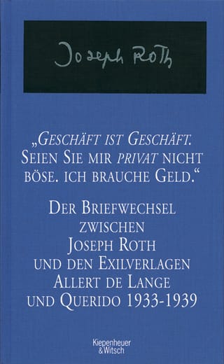 Geschäft ist Geschäft - Seien Sie mir privat nicht böse ich brauche Geld