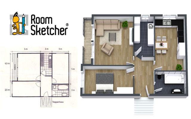 RoomSketcher is a program screen shot