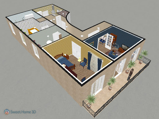 Sweet Home 3D is an absolutely free program which you may download directly from its site or utilize on the web