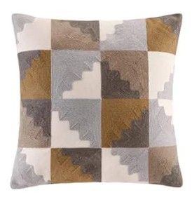The second Layer are Large__Scale_Pattern_20_inch Throw Pillows