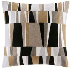 The second layer center Throw Pillow is a small scale pattern 20 inch