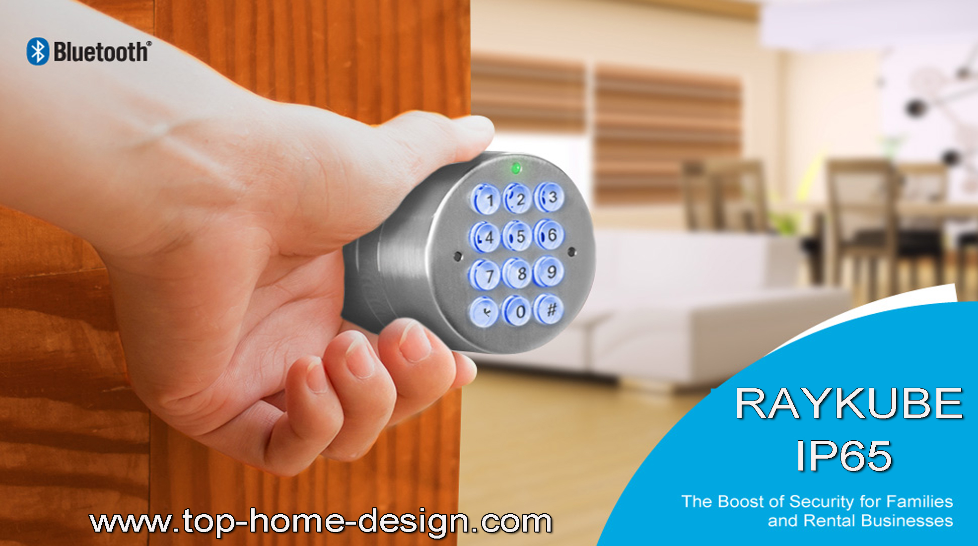 RAYKUBE Electronic Door RAYKUBE Electronic Door