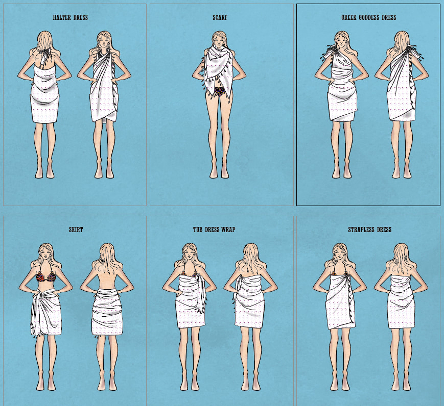 Wrap towel around body hotsell