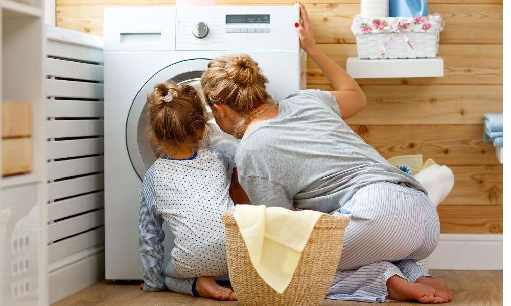 how to wash baby clothes in washing machine