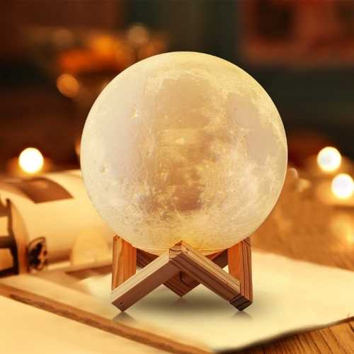 realistic moon lamp