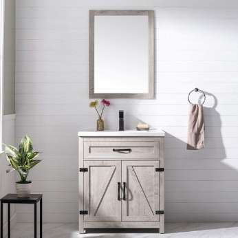 farmhouse bathroom vanity