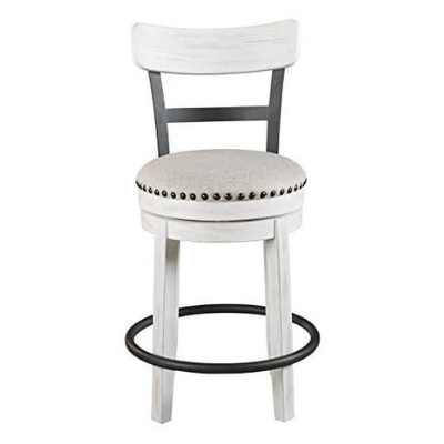 White Swivel Bar Stools With Backs