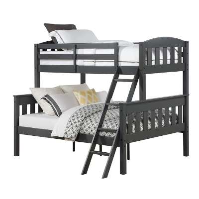 Cheap wooden bunk beds with mattresses