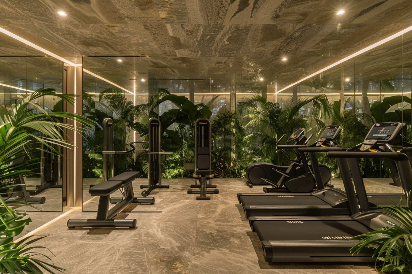 lebuzzguy_A_basement_home_gym_designed_like_a_luxury_hotel_spa__1e93d781-2e6b-4d2b-88df-7857c83c03b9