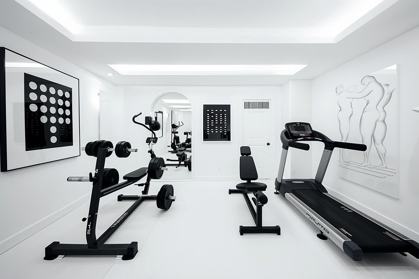 lebuzzguy_A_basement_home_gym_inspired_by_MoMa_featuring_a_clea_222ba3ee-5eed-431d-b66c-ebe46da58798