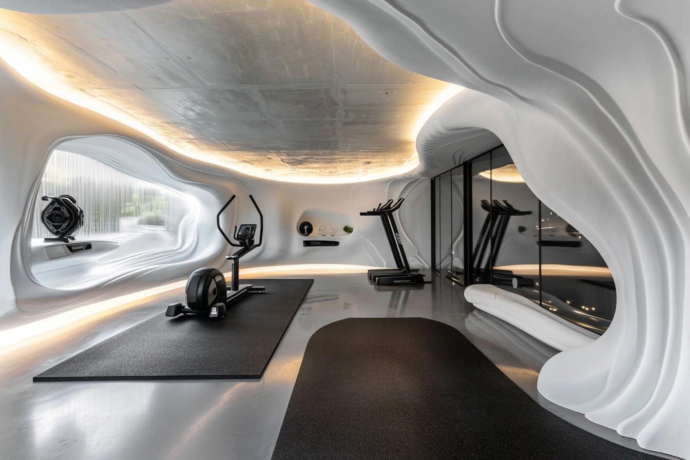 /generated/a-futuristic-basement-home-gym-inspired-by-zaha-hadid-1714829087164