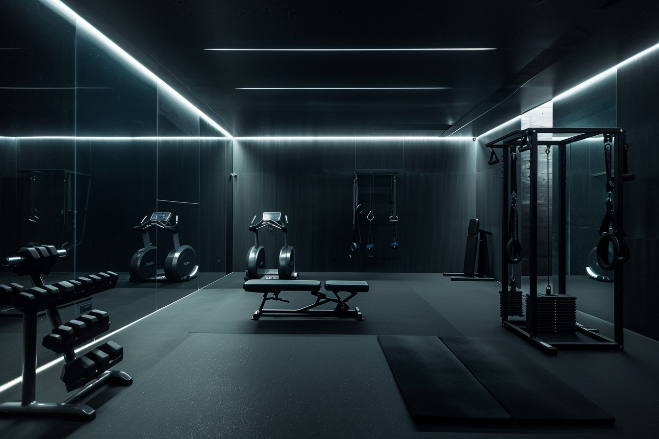 lebuzzguy_A_Jean_Nouvel-style_basement_home_gym_with_a_focus_on_fe70aa0a-a964-49d5-ba0e-d00fa3e03d7f