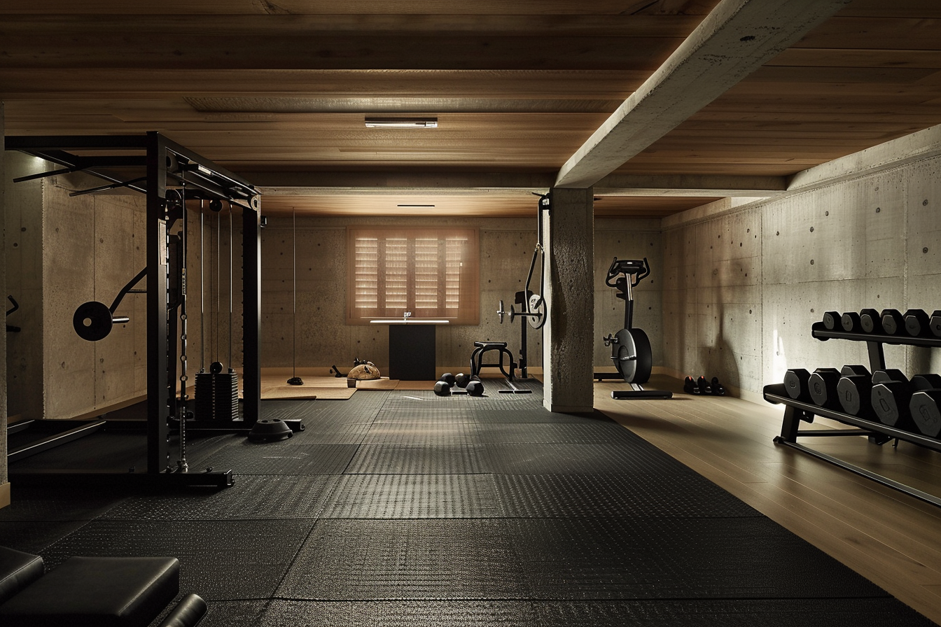 /generated/a-luxury-basement-homegym-with-black-rubber-flooring--1714830421145