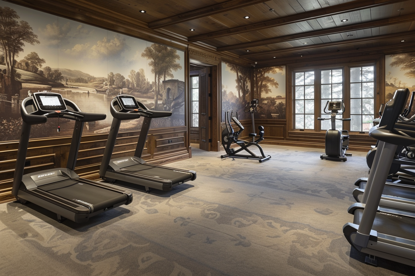 lebuzzguy_A_luxury_hotel-style_basement_home_gym_with_plush_car_df5a005a-f88f-4082-8ea0-67717501d5af