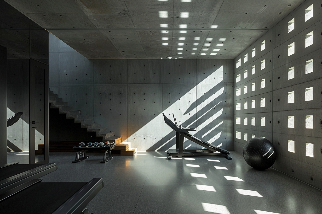 lebuzzguy_A_minimalist_basement_home_gym_by_Tadao_Ando_featurin_e8d3ae24-a7d9-419f-92bd-ada62d99f0ab