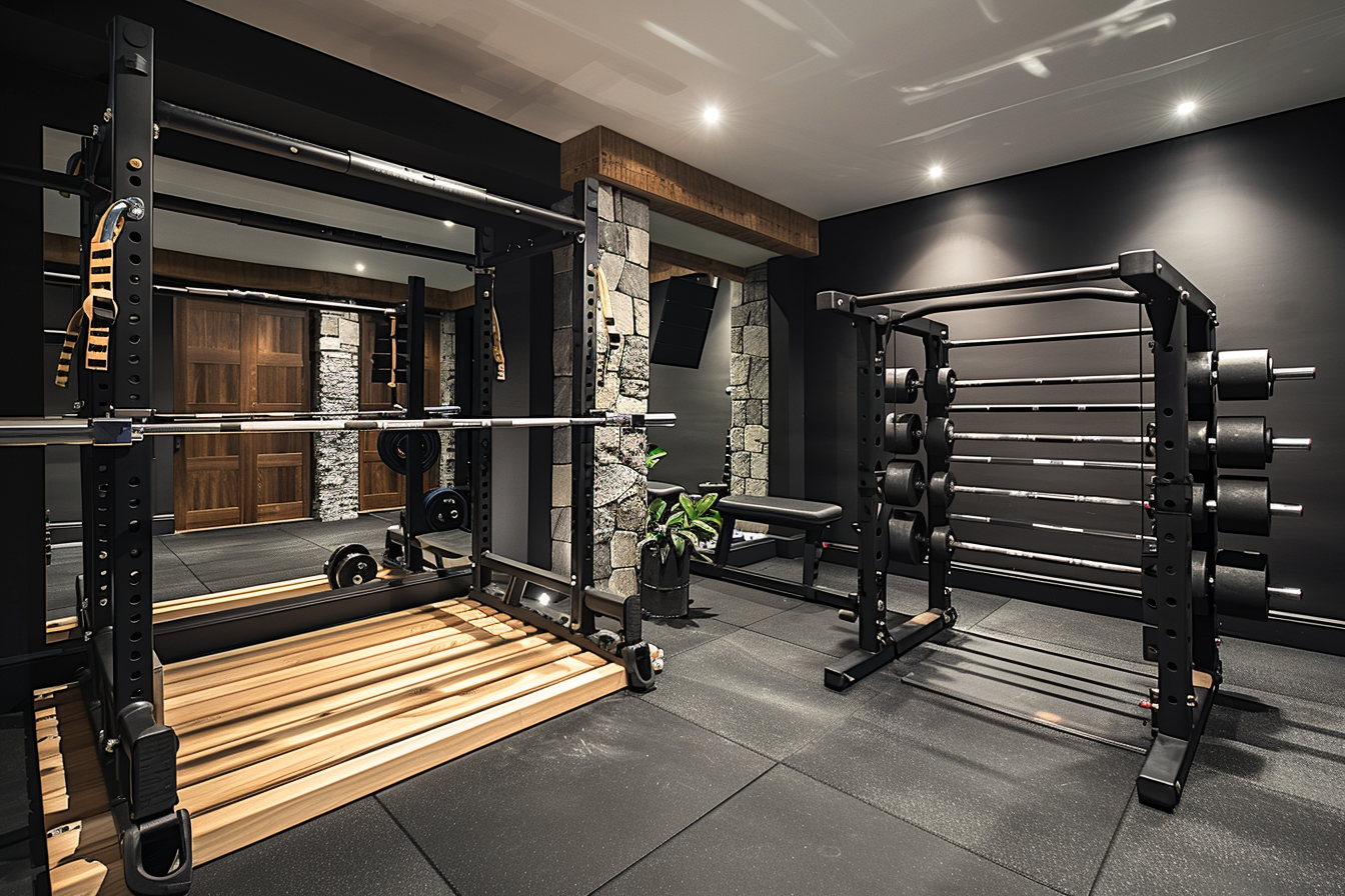 lebuzzguy_DLSR_luxury_basement_home_gym_with_rogue_stall_bars_o_791e48b2-dcea-4396-94a7-235cb848e540