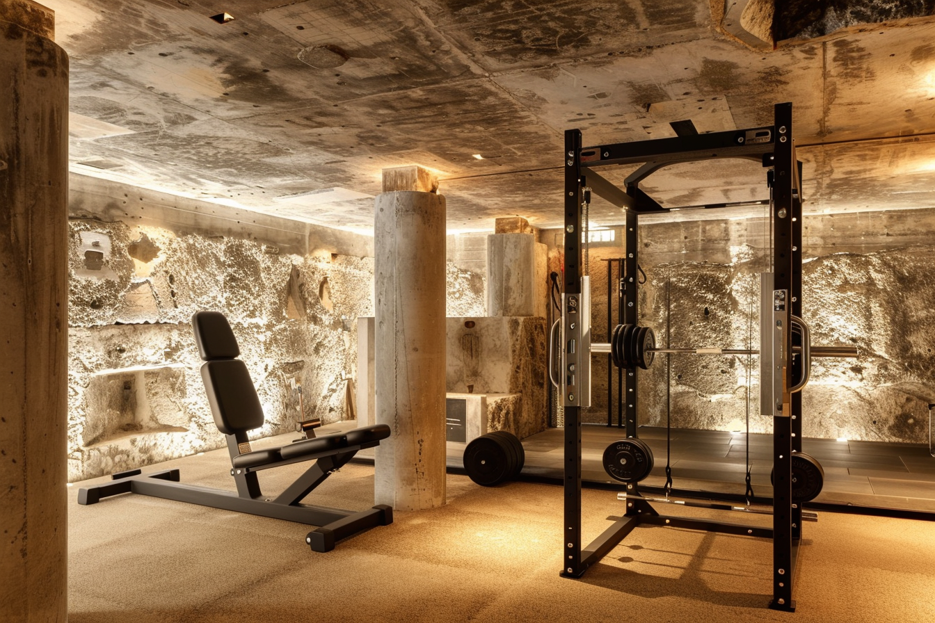 /generated/luxury-basement-home-gym-with-a-power-rack-stall-bar--1714832166386