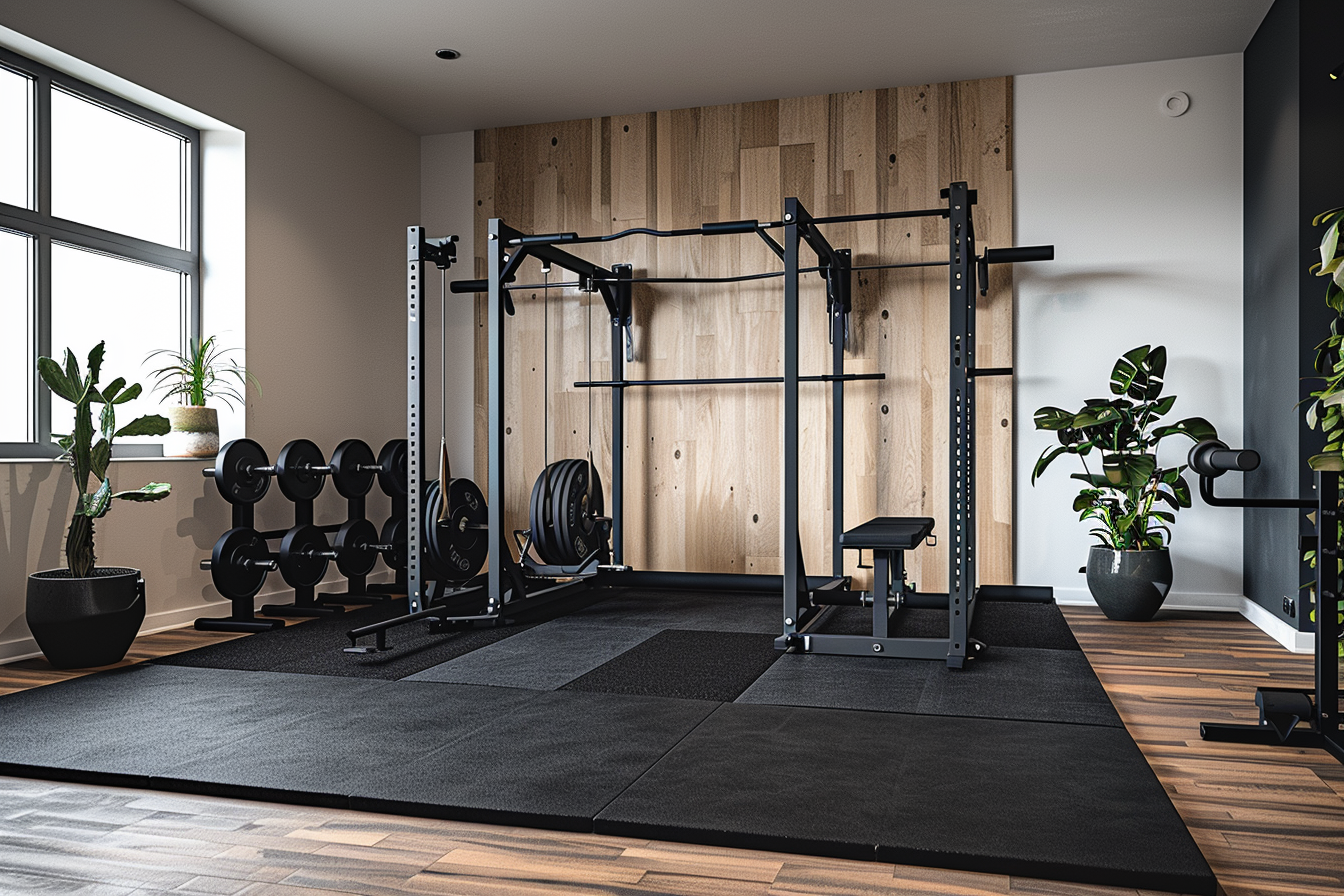 lebuzzguy_realistic_photograph_of_a_home_gym_with_stall_bars_on_75f0191b-d45b-4b7e-906a-080bf816dd07