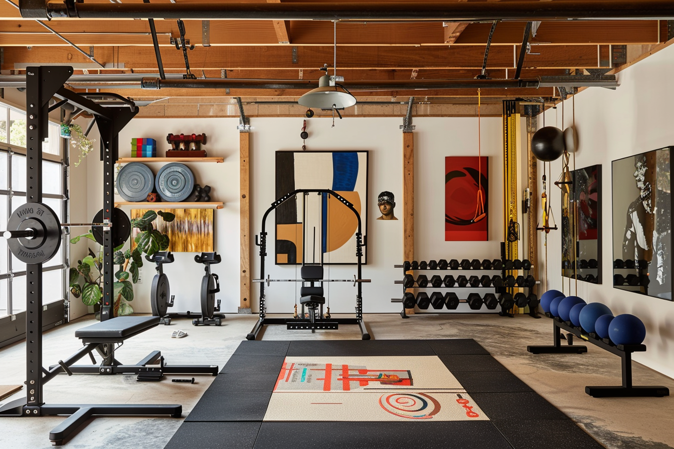 lebuzzguy_garage_home_gym_for_architectural_digest_with_gym_equ_19c96cb1-23b3-45e3-af00-d646a829c714