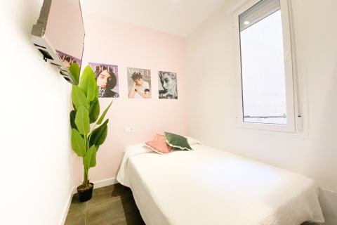 COMFORT eingerichtetes Zimmer mit Gemeinschaftsbad mit 1 Person im PLAZA ESPAÑA BOUTIQUE MADRID CENTRO