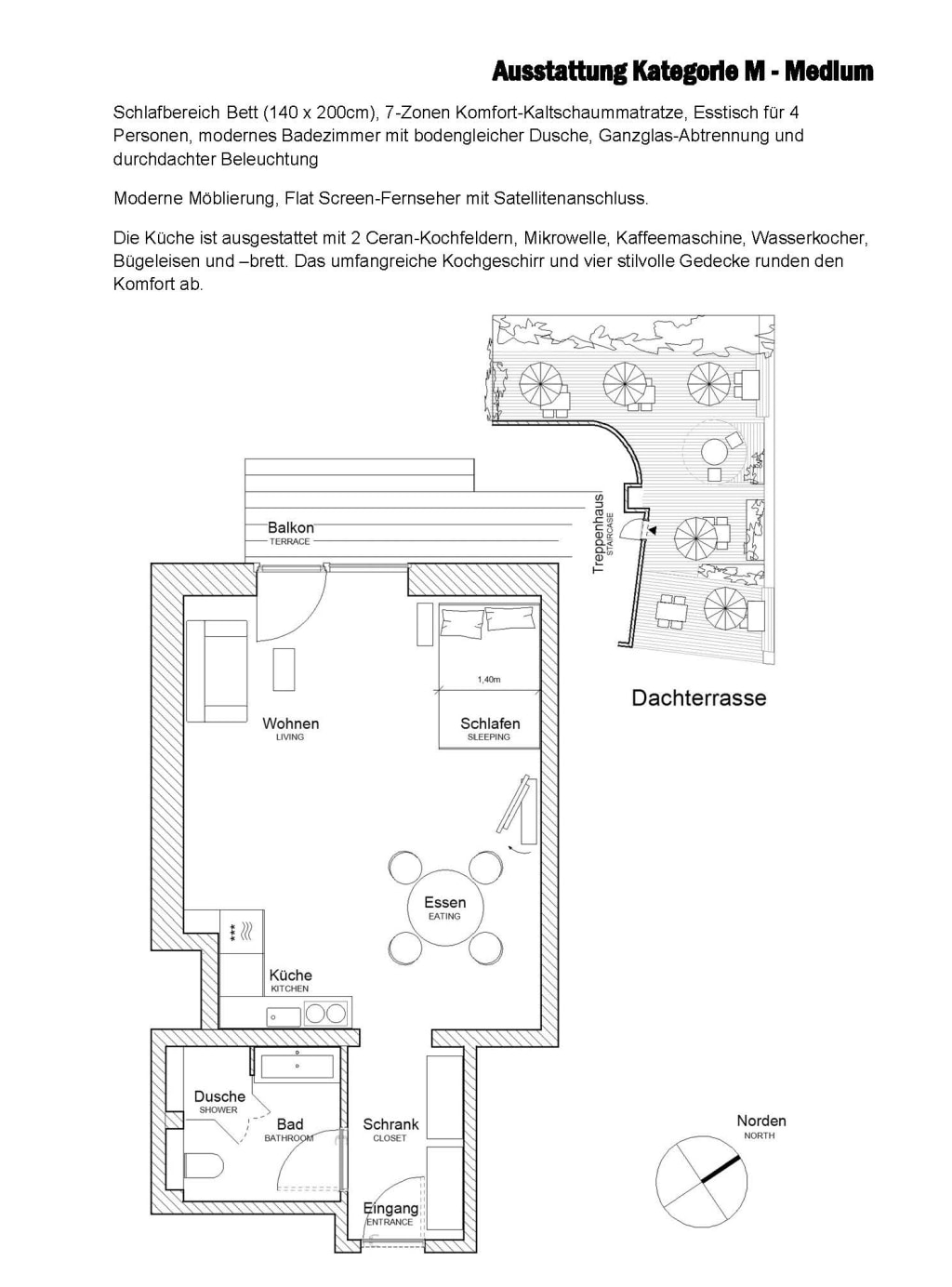 Rent 1 room apartment Frankfurt am Main | Entire place | Frankfurt am Main | möblierte Wohnung in Stadthaus mit 8 Wohneinheiten - Nähe Bergerstrasse/Merianplatz | Hominext