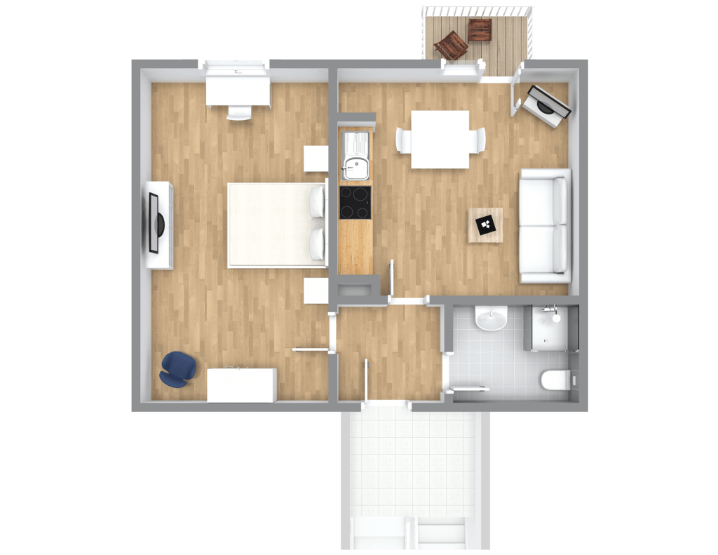 Miete 1 Zimmer Wohnung Köln | Ganze Wohnung | Köln | Schöne Wohnung mit Balkon nähe Zülpicher Platz | Hominext