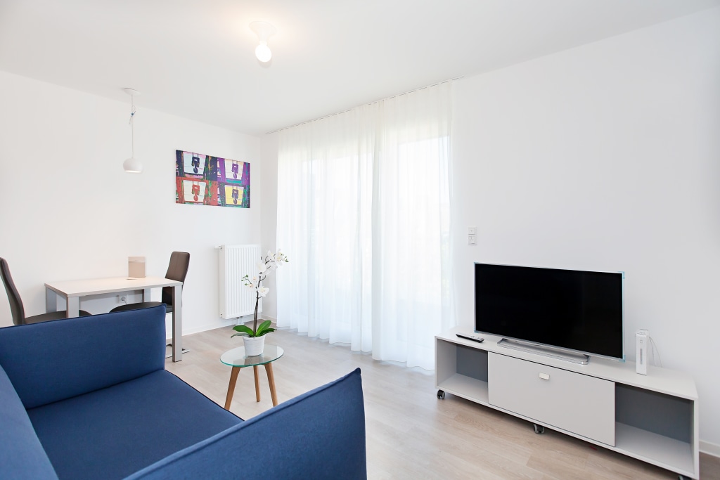 Miete 1 Zimmer Wohnung Berlin | Ganze Wohnung | Berlin | Apartment Duo mit Dachterrasse im Spreepolis | Hominext